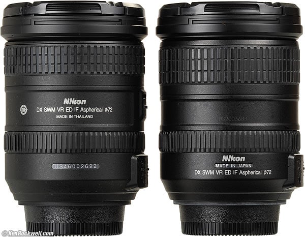 Bottom,s Nikon 18-200mm VR
