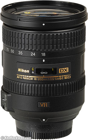 Nikon 18-200mm