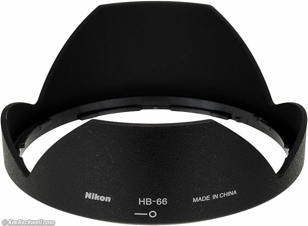 Nikon HB-66 hood for 18-35mm G