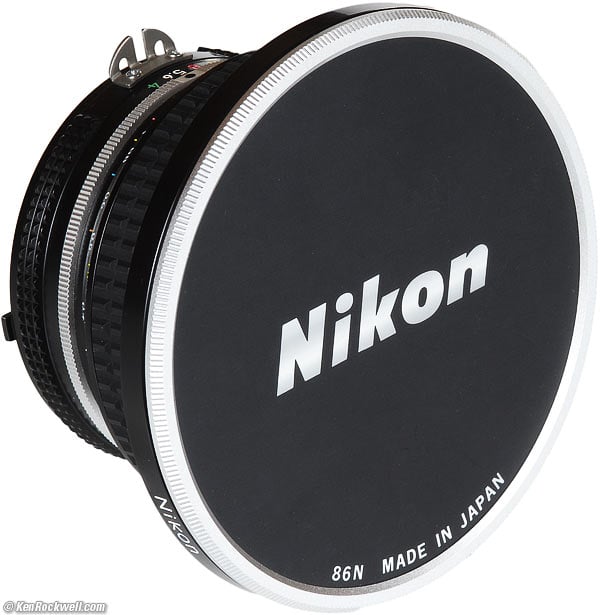 Nikon 18mm f/4 86N Front Cap