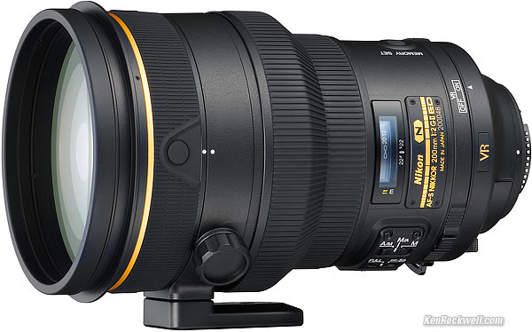 Nikon 200mm f/2 VR II AF-S