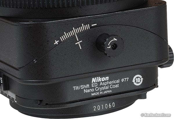 Nikon 24 3.5 PC-E Bottom