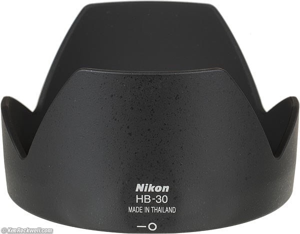 Nikon 28-200mm G HB-30 hood