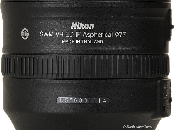 Nikon 28-300mm diagram