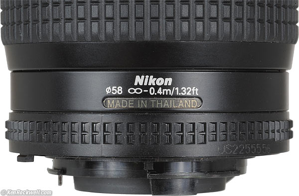 Nikon 28-80mm AF-D.