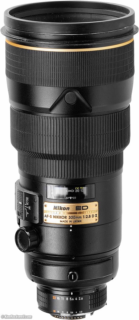 Nikon 300mm f/2.8 AF-S II