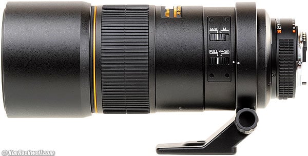 Nikn 300mm f/4 AF-S switches