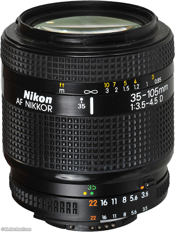 Nikon 35-105mm f/3.5-4.5 AF-D