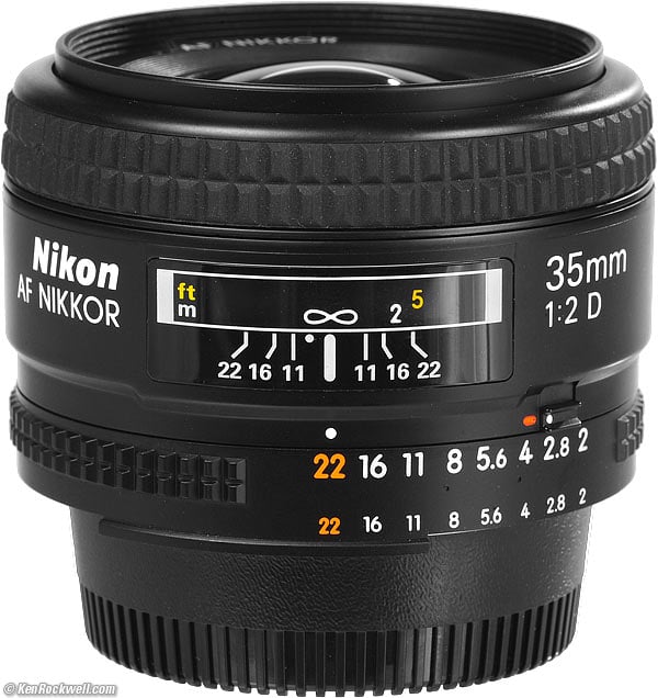 Nikon 35mm f/2.0 AF