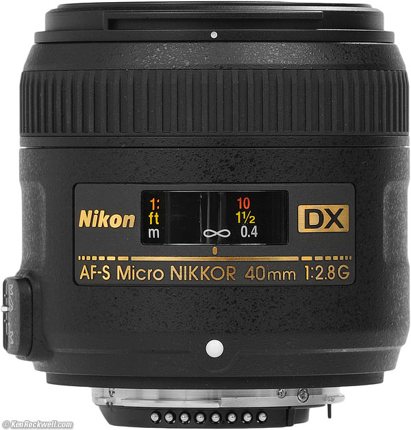 Nikon 40mm f/2.8 DX at 1:1