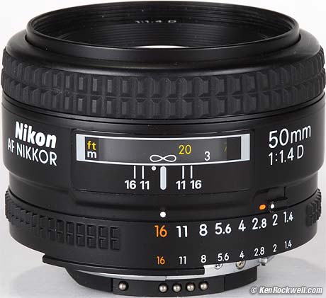 Nikon 50mm f/1.4 AF-D
