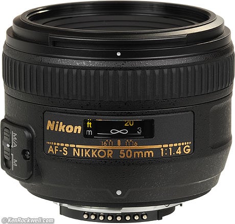 Nikon 50mm f/1.4G AF-S