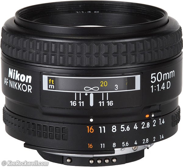 Nikon 50mm f/1.4 AF-D