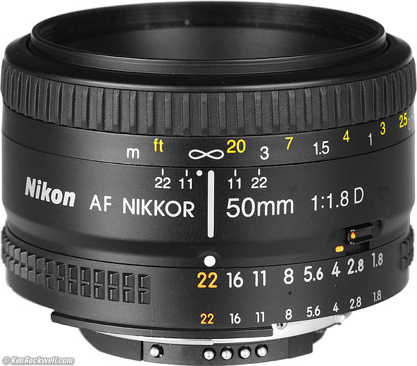 Nikon Nikkor 50mm f/1.8 D AF