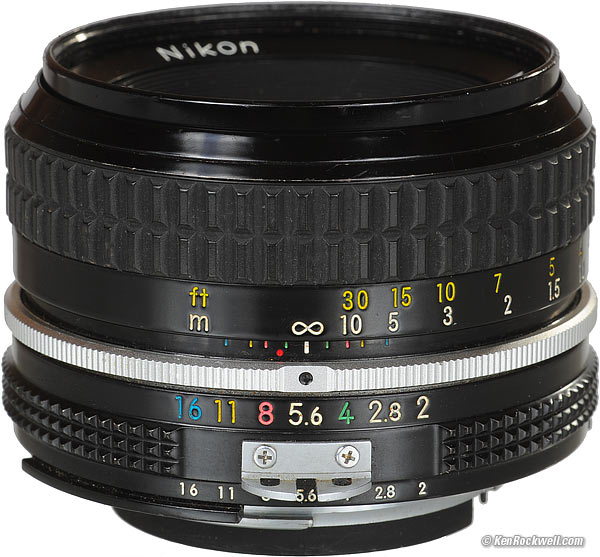 Nikkor 50mm f/2 AI