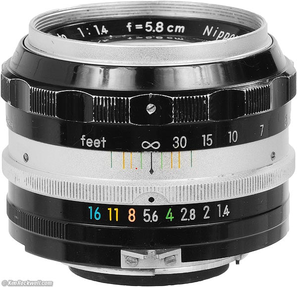 Nikon 58mm f/1.4 Review