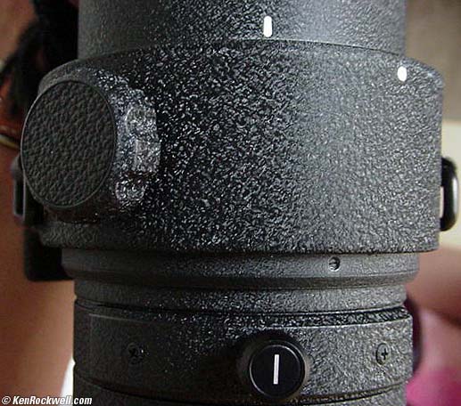 Nikon 600mm f/5.6 tripod collar