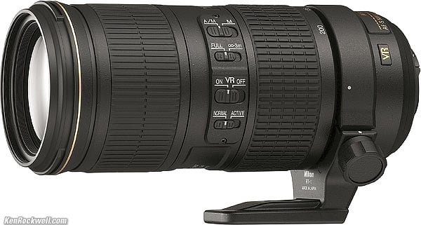 Nikon 70-200mm f/4 VR