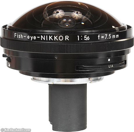 Nikon 8mm f/8 fisheye