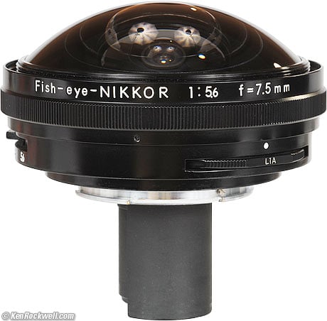 Nikon 7.5mm f/5.6 Fisheye