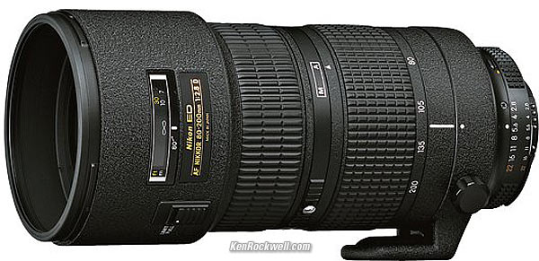 Nikon 80-200mm AFD N