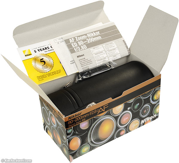Nikon 80-200 box