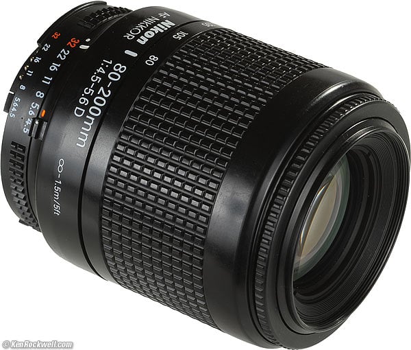 Nikon 80-200mm f/4.5-5.6 D