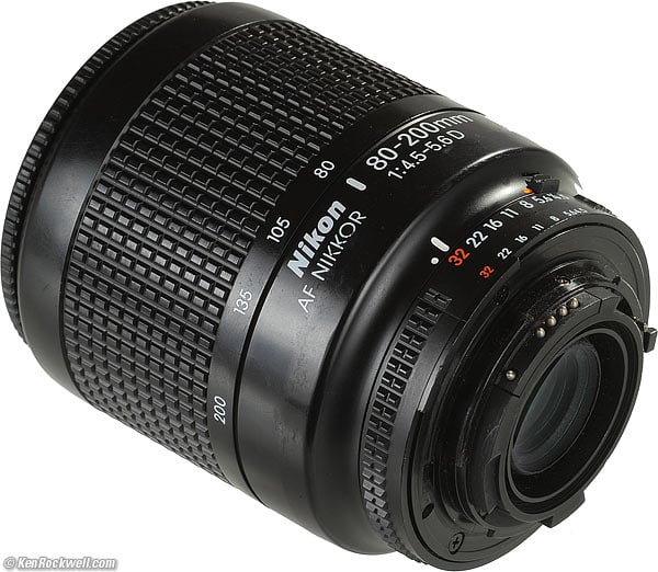 Nikon 80-200mm f/4.5-5.6 AF-D