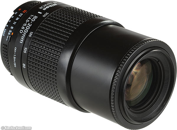 Nikon 80-200 at 200mm