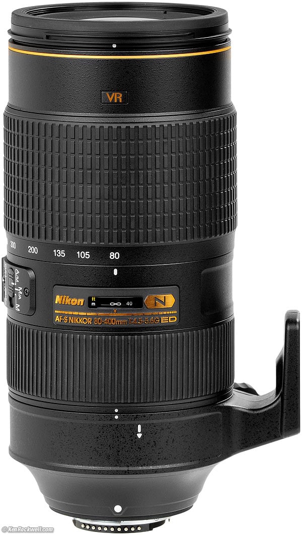 Nikon 80-400mm VR