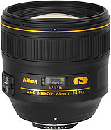 Nikon 85mm f/1.4 AF-S G