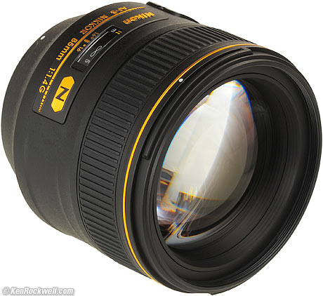 Nikon 85mm f/1.4 