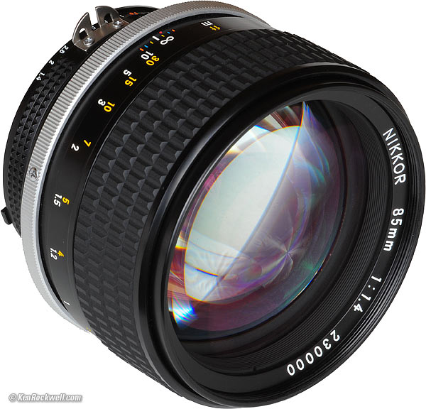 Nikon 85mm f/1.4