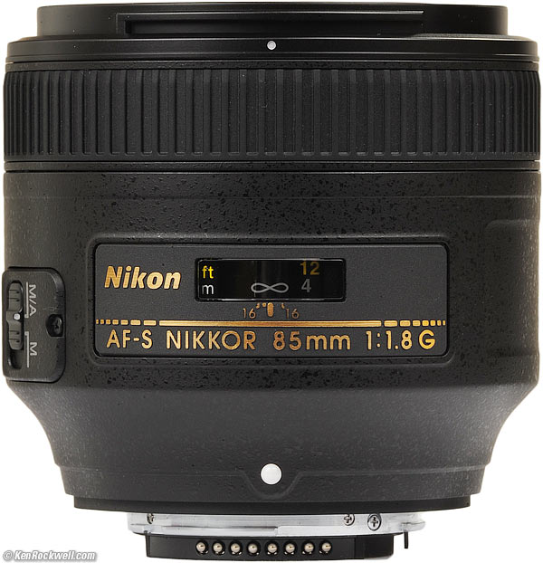 Nikon 85mm f/1.8 AF-S G