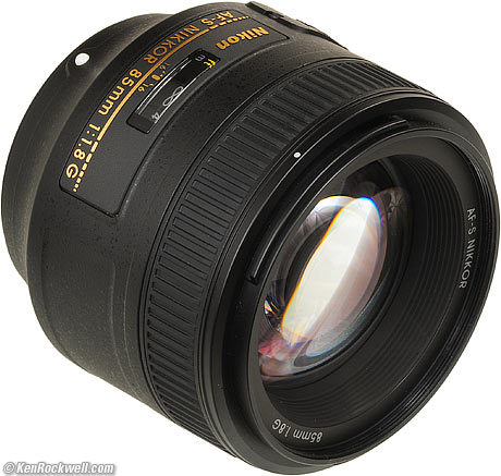 Nikon 85mm f/1.8 AF-S G