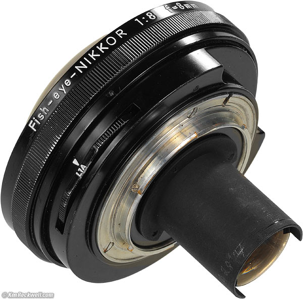 Nikon 8mm, rear view