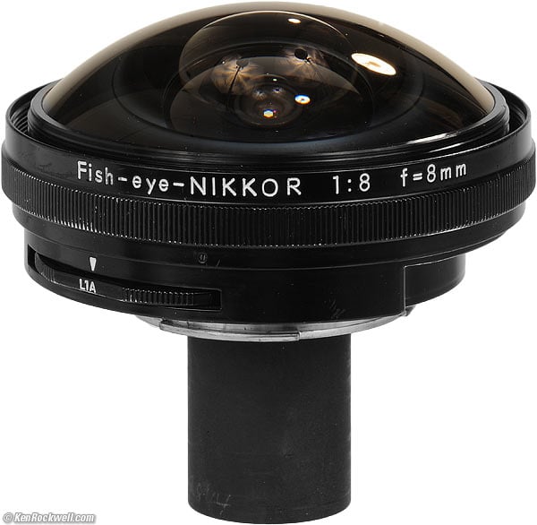 Nikon 8mm f/8 fisheye