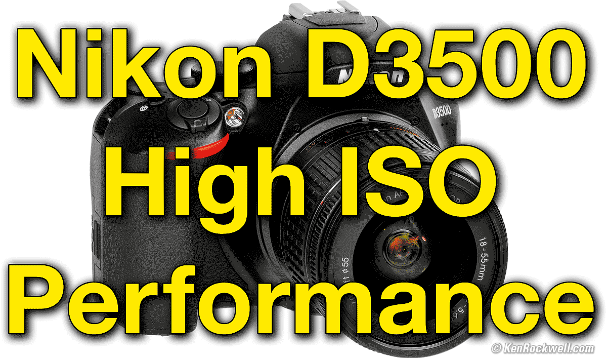 Nikon D3500 High ISO Performance