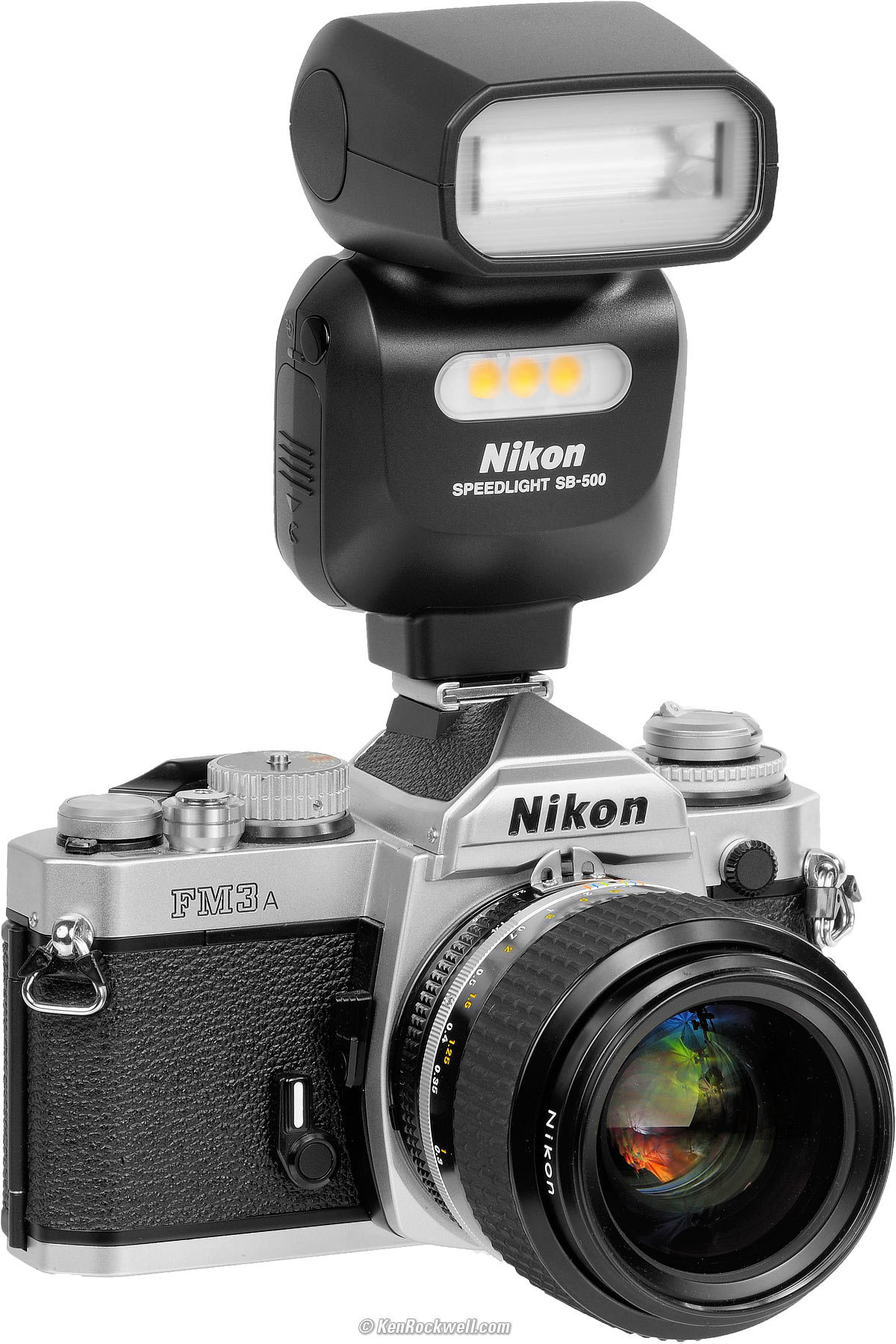 Nikon SB-500 on Nikon FM3a