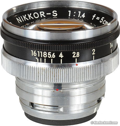 Nikkor 5cm f/1.4