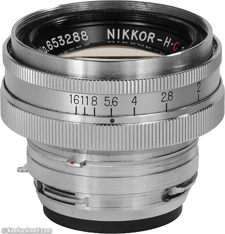 Nikon 5cm f/2