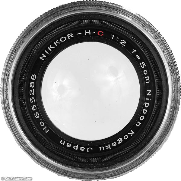 Nikon 5cm f/2 bubbles