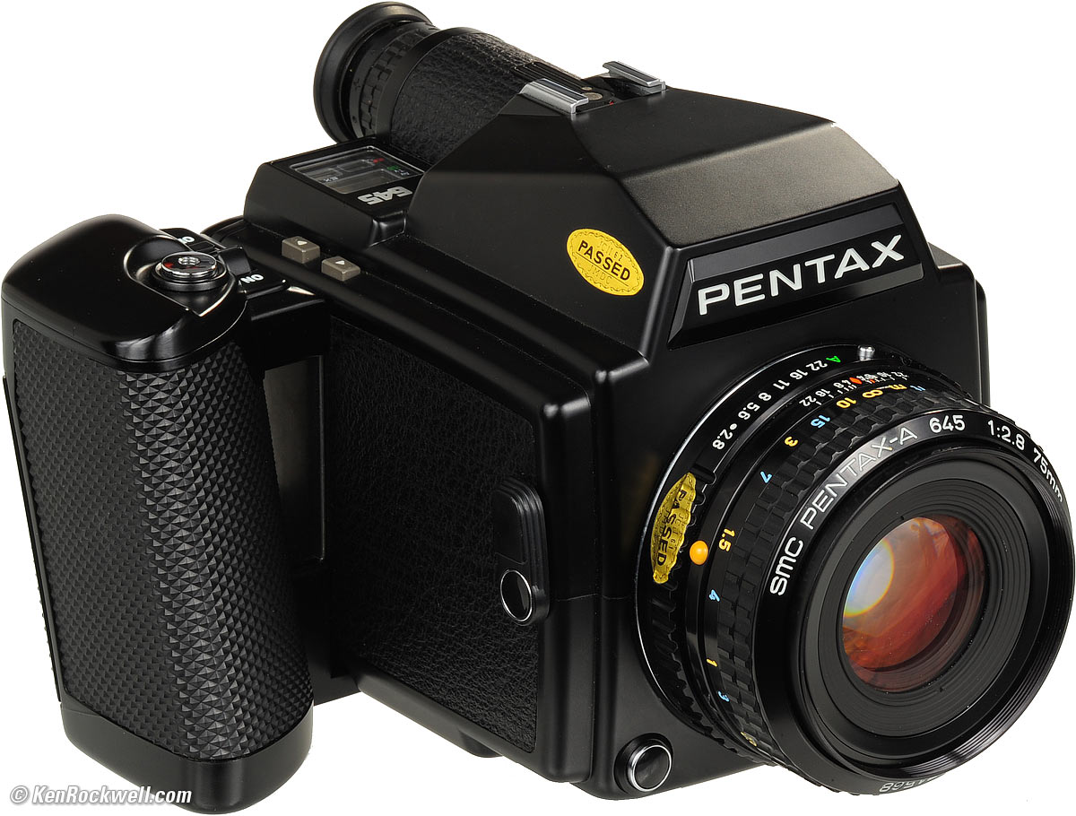 Pentax 645 Medium Format Slr Film Camera Body Only Ebay 