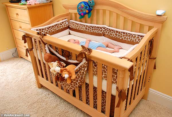 ryan in crib