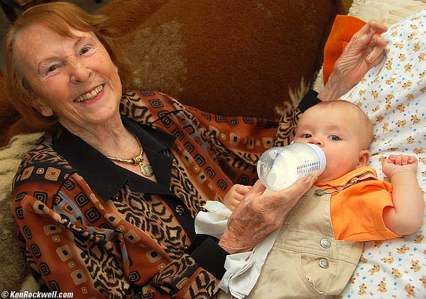 Baby Ryan  and Mimi