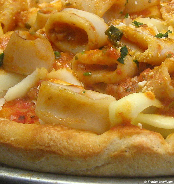 Calamari Pizza