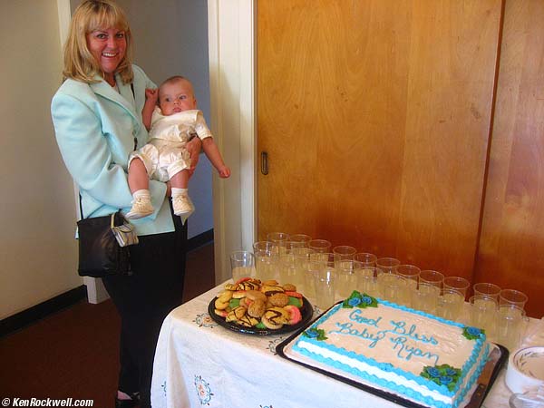 Ryan and his cake