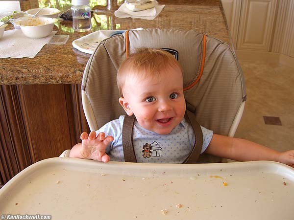Ryan messy lunch