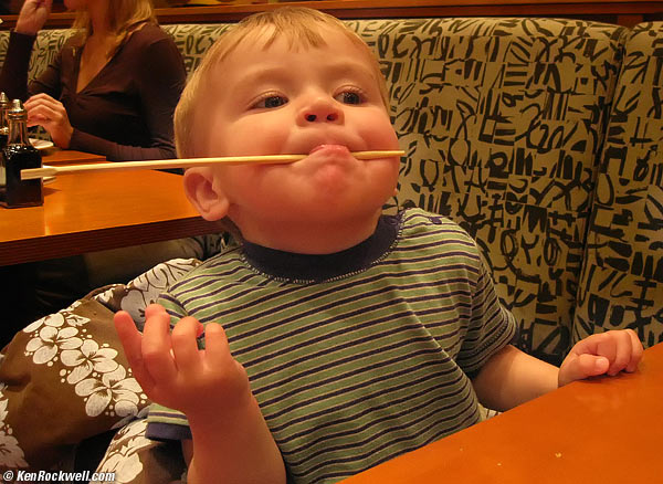 Ryan and a chop stick