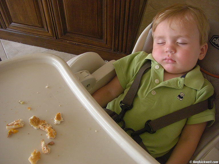 Ryan asleep
